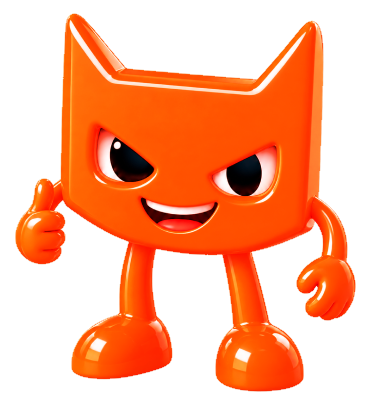 The NodeMonster mascot giving a thumbs up